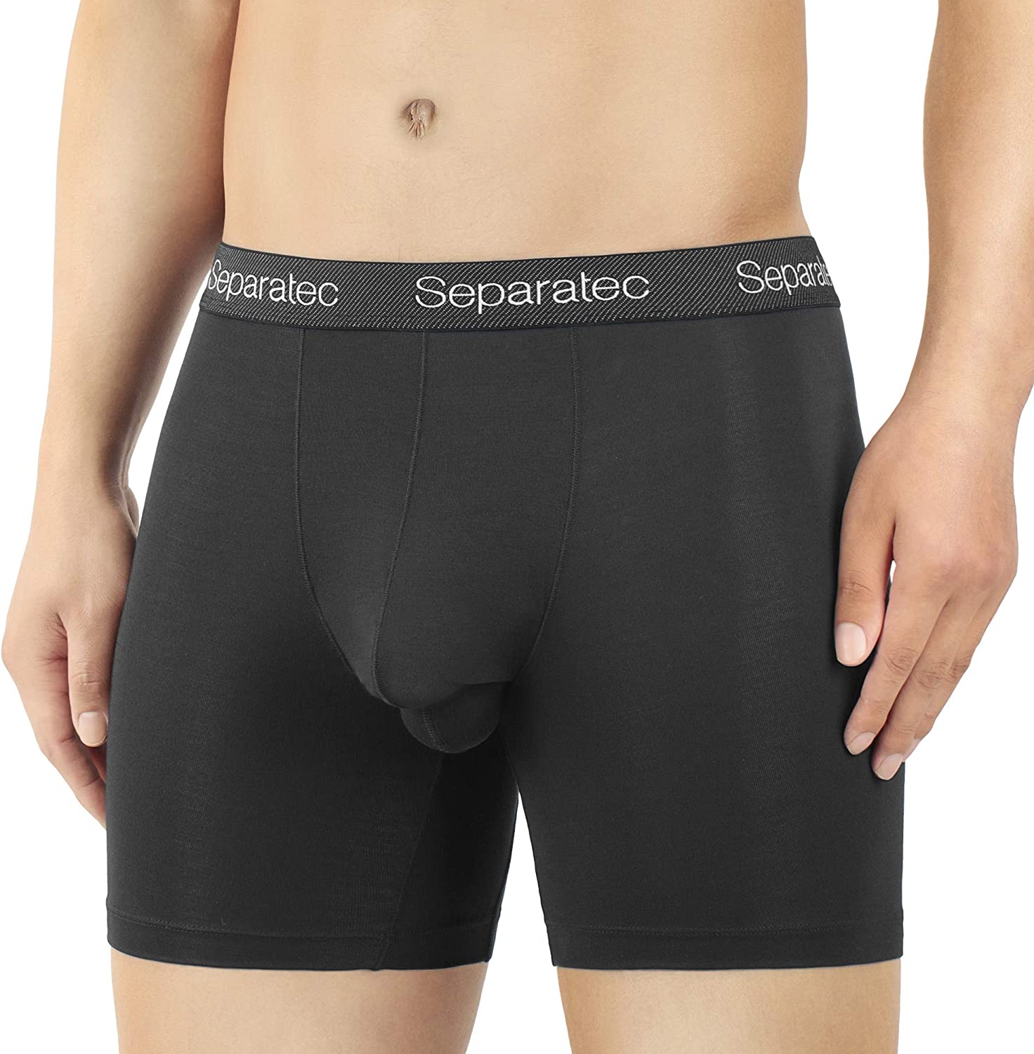 Separatec Men's 3 Pack Micro Modal Separate Pouches Comfort Fit Boxer Briefs - Image 7